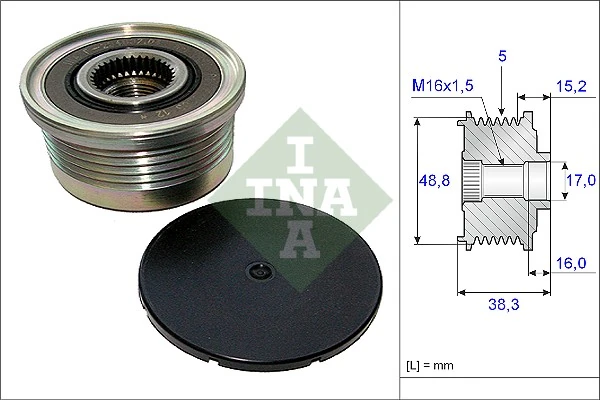 Alternator Freewheel Clutch